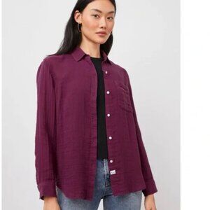Rails Ellis button down shirt in Boysenberry